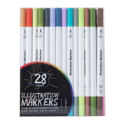 five below illustration markers